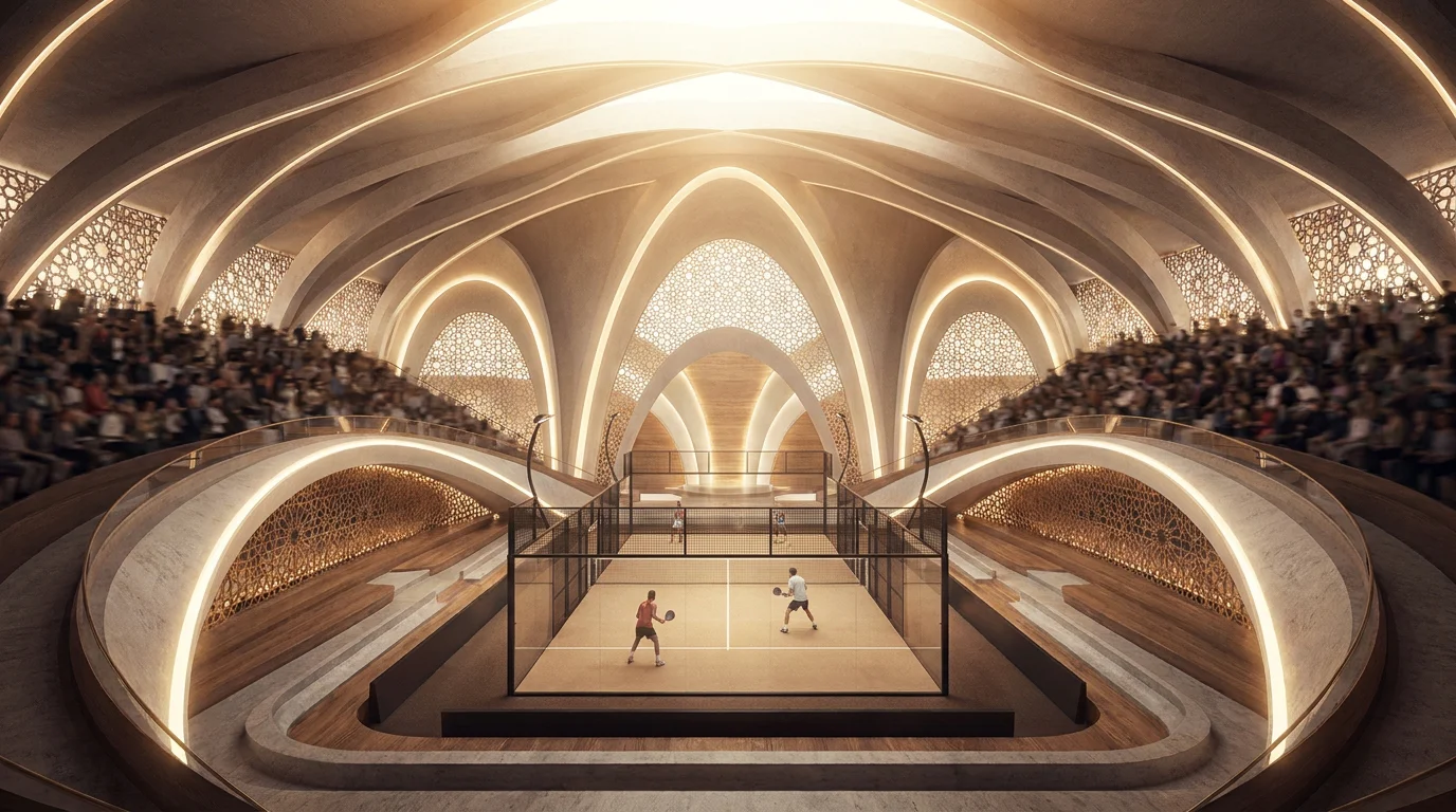 Главна арена за Premier Padel мейджър в Доха
